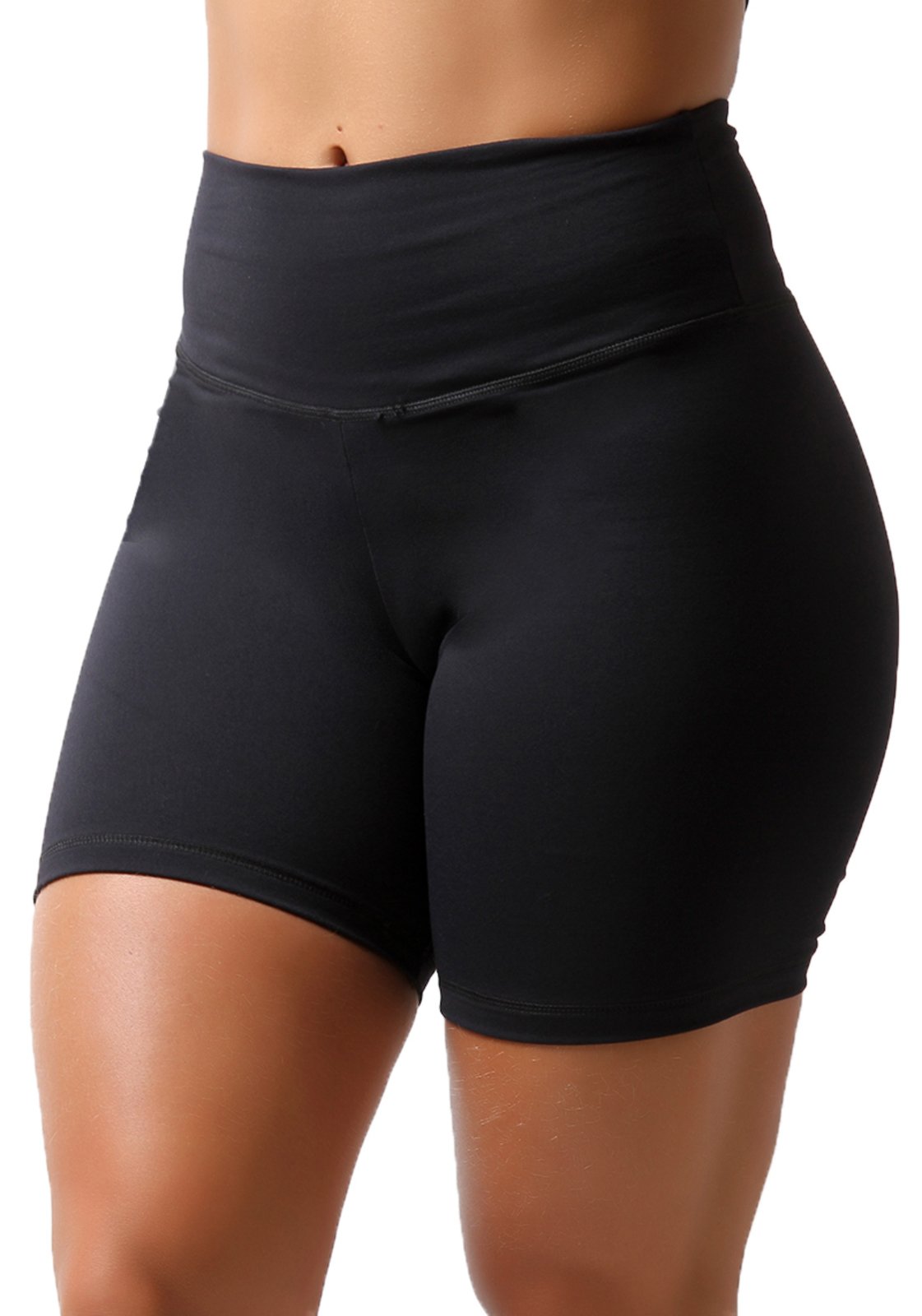 shorts preto feminino academia
